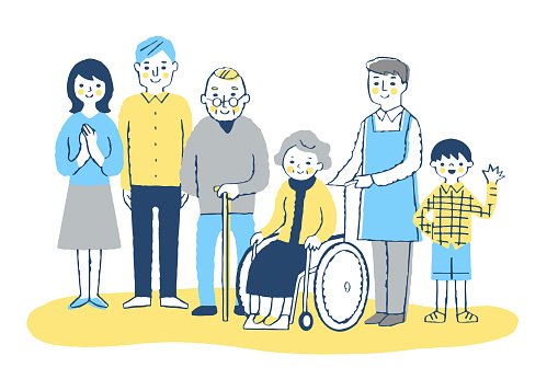 seniors, enfants, adolescents, handicap, adultes